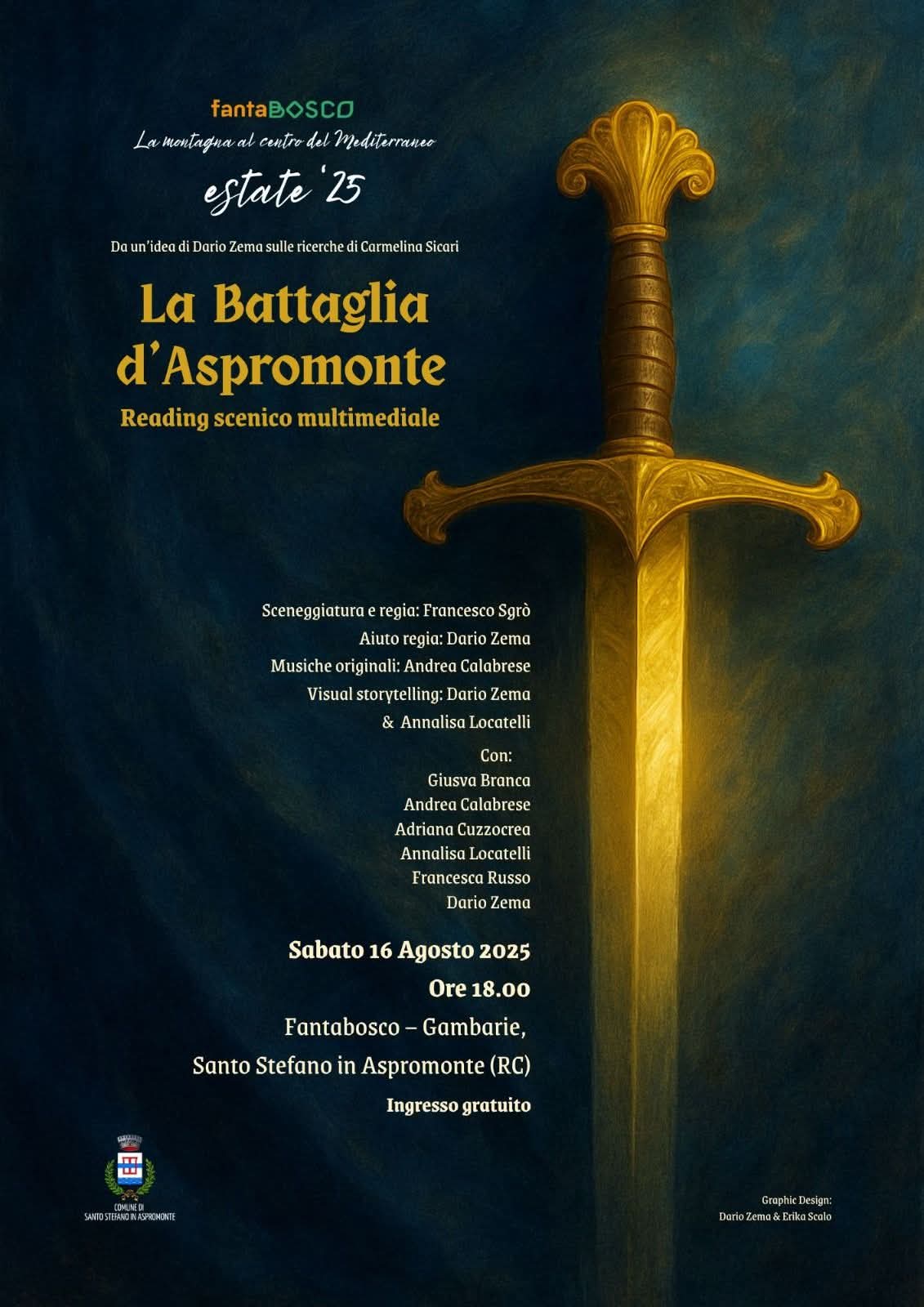 Locandina La Battaglia d'Aspromonte