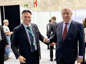 Massimo Romagnoli e Antonio Tajani