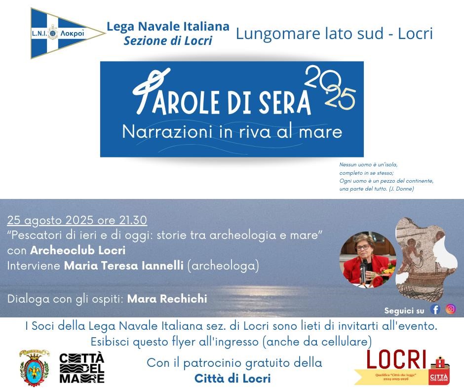 Parole di sera 25 agosto 2025