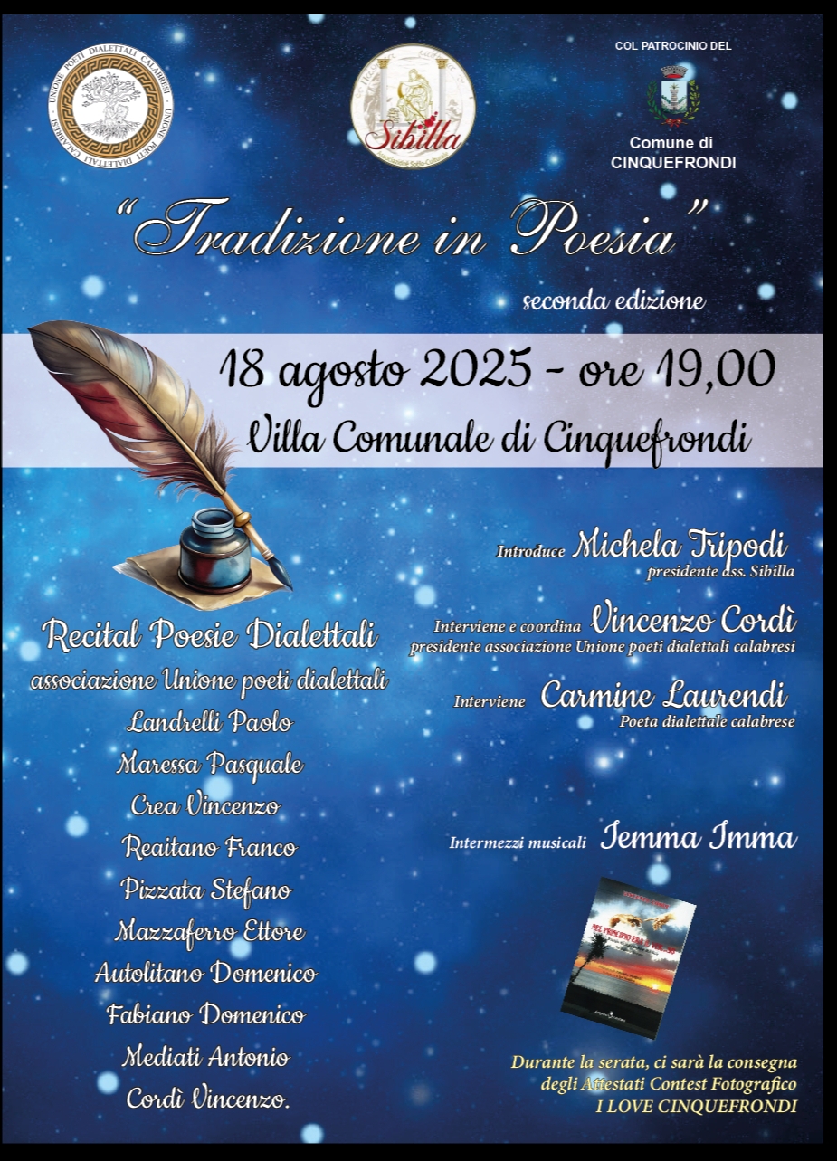 Poesie dialettali cinquefrondi