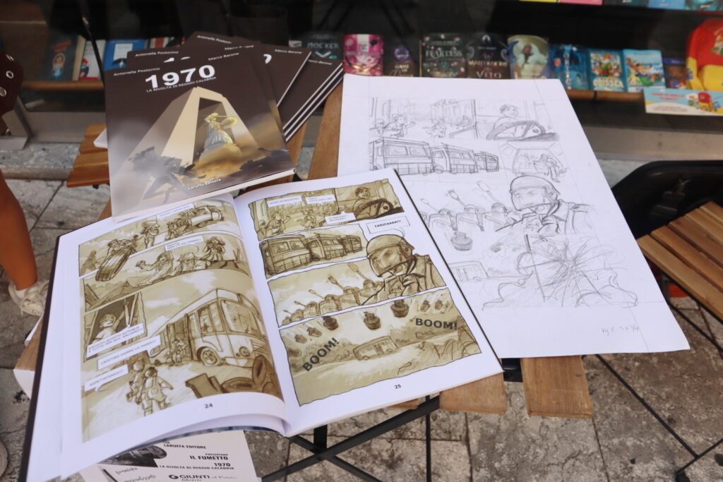 Presentazione fumetto 1970 - La rivolta di Reggio