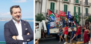 Salvini e manifestazione Ponte sullo Stretto