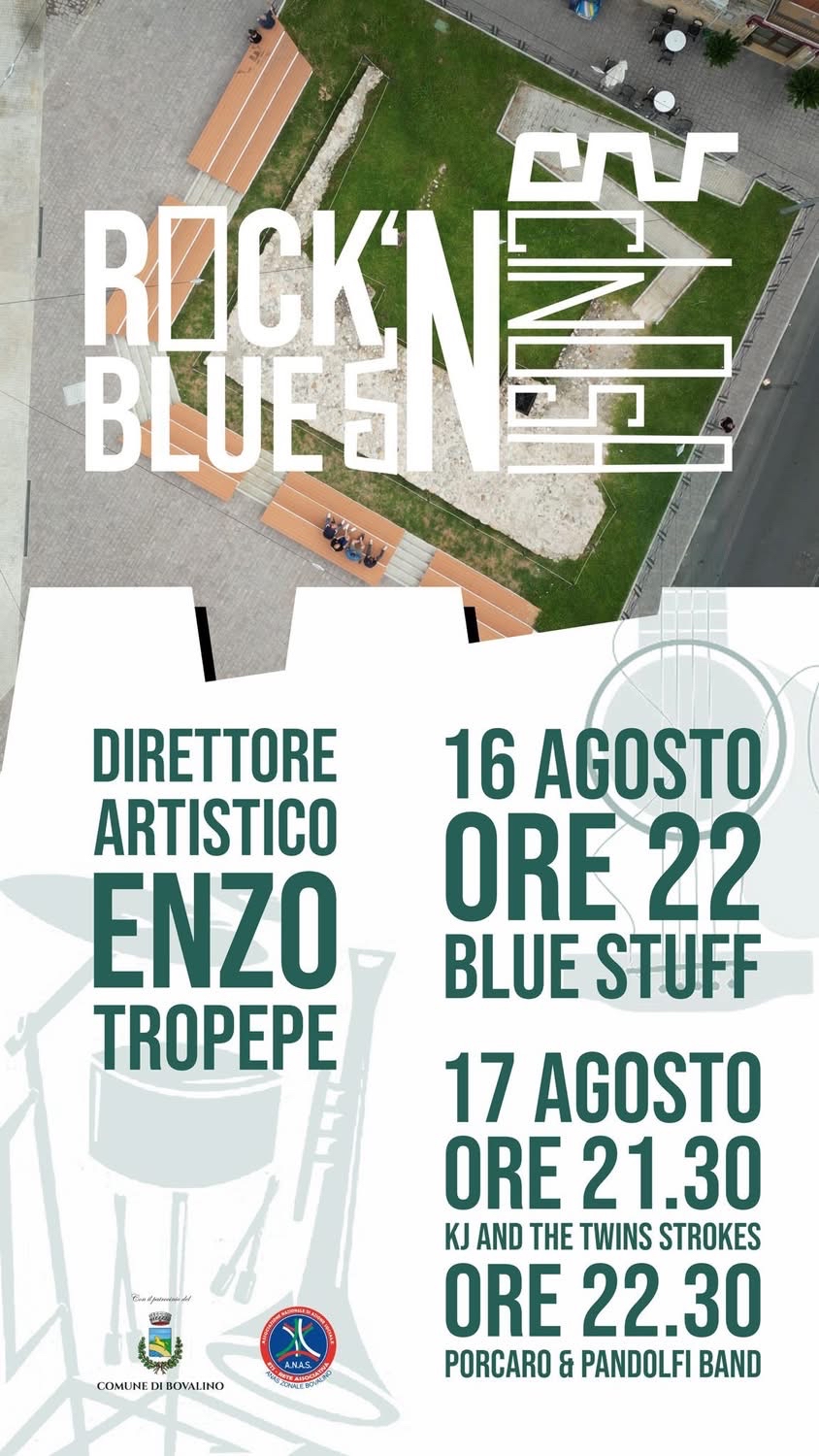Scinosa Rock 'n Blues 2025 Locandina