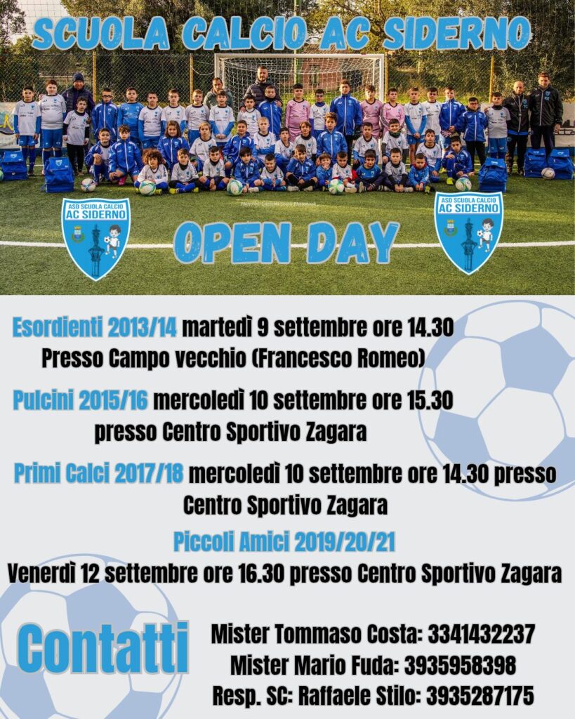 Scuola Calcio AC Siderno open day