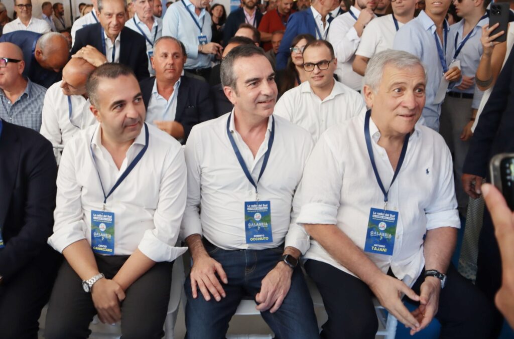 Stati Generali Forza Italia a Reggio Calabria Cannizzaro Occhiuto Tajani