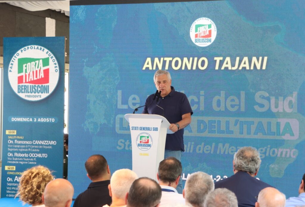 Stati Generali del sud di Forza Italia Tajani