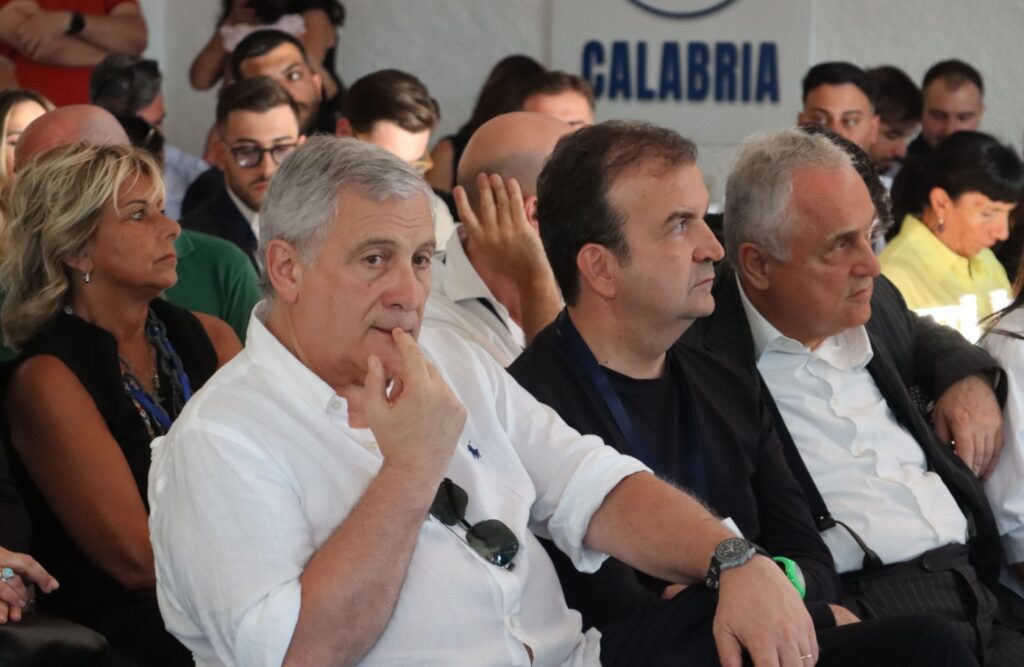Stati Generali del sud di Forza Italia a Reggio Calabria Tajani Mario Occhiuto