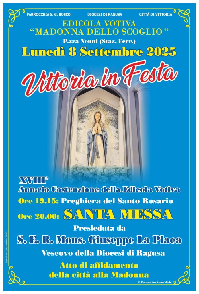 vittoria in festa madonna dello scoglio