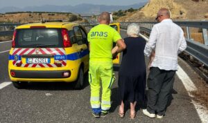 anziana e figlio soccorsi dall'anas