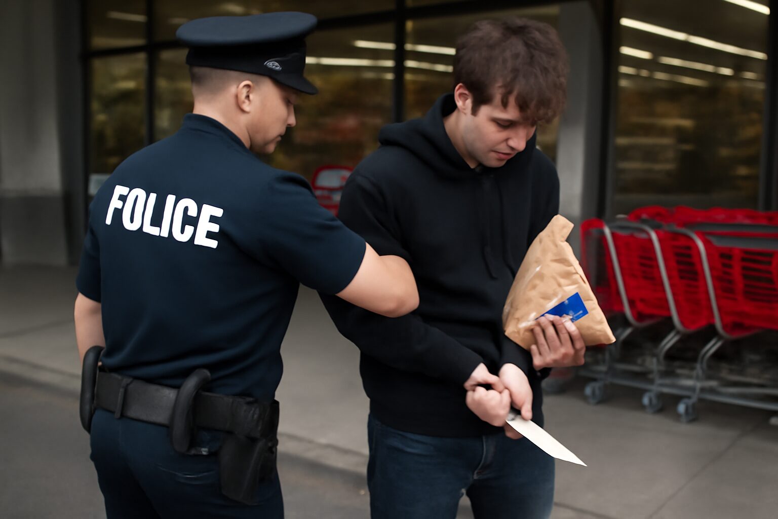 arresto polizia giovane