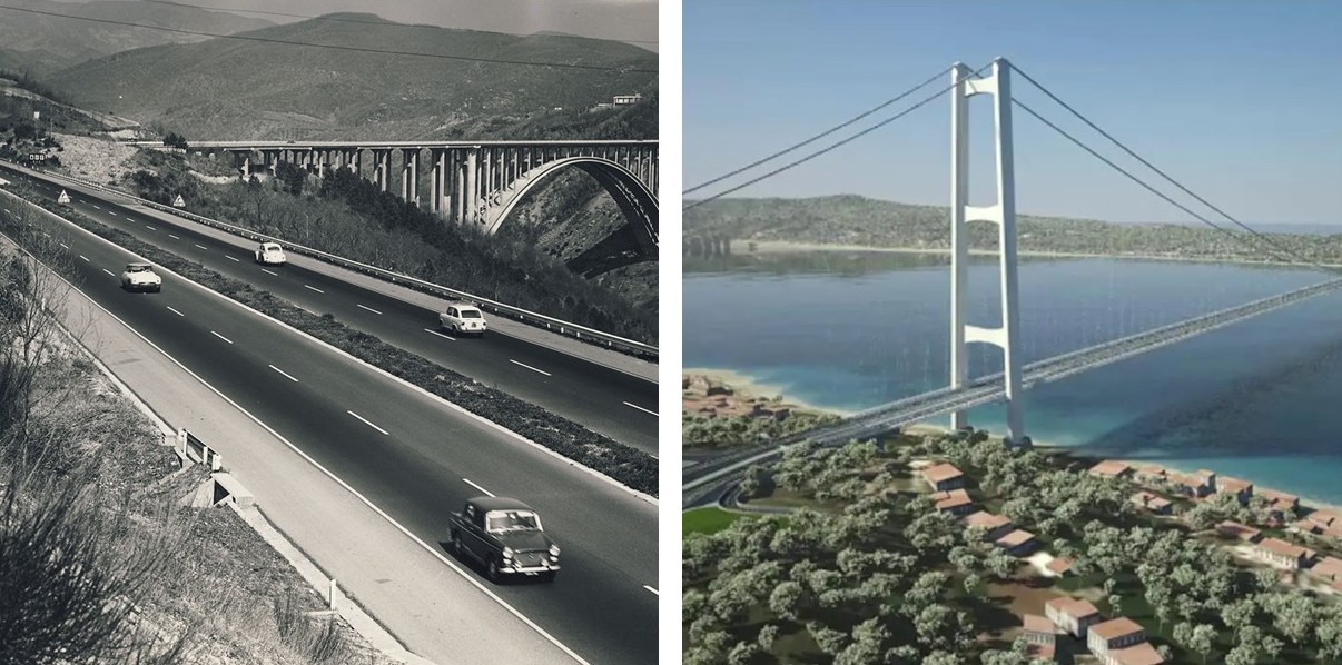 autostrada del sole e ponte sullo stretto