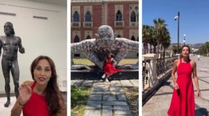 benedetta parodi bronzi statue rabarama lungomare