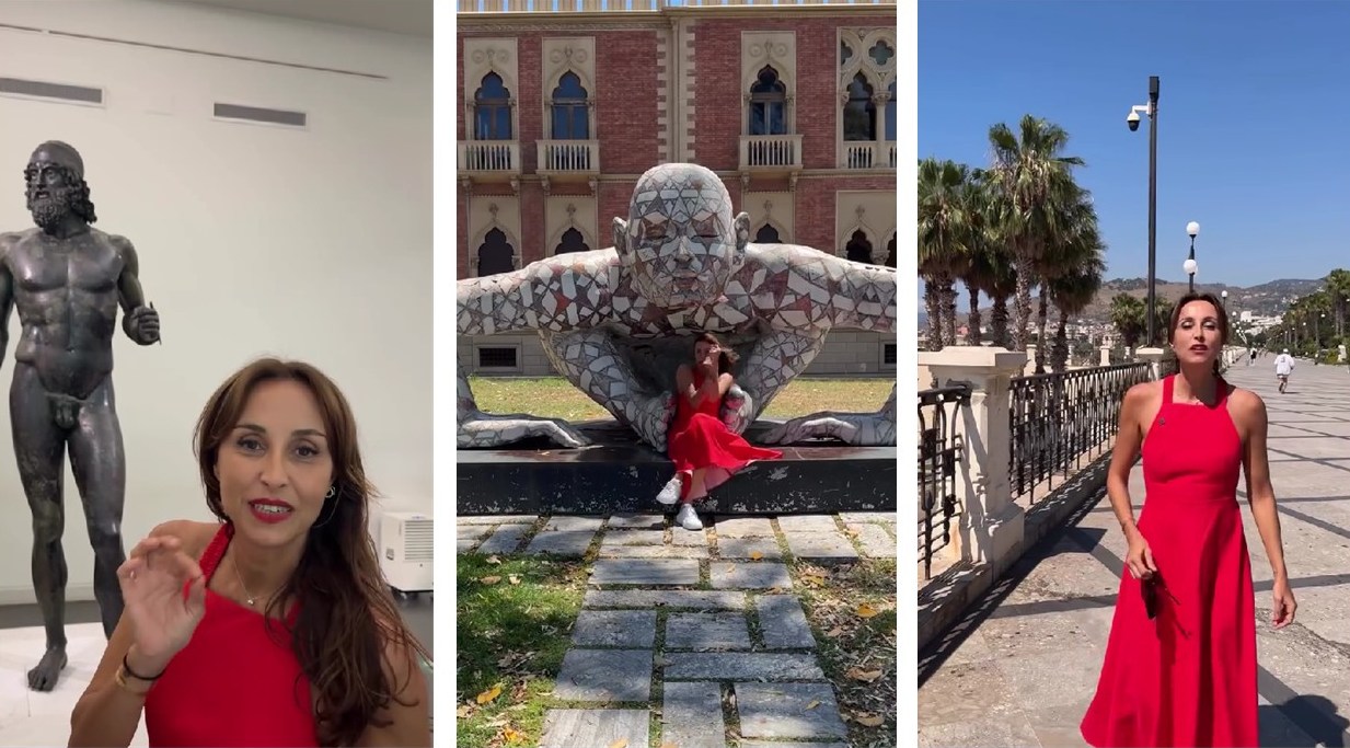 benedetta parodi bronzi statue rabarama lungomare