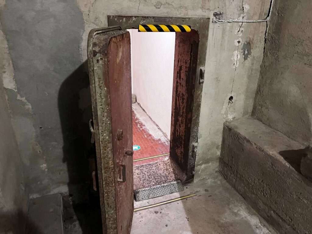 bunker anti bomba stazione centrale reggio calabria