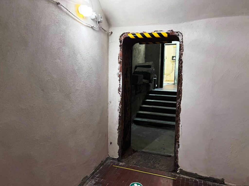 bunker anti bomba stazione centrale reggio calabria