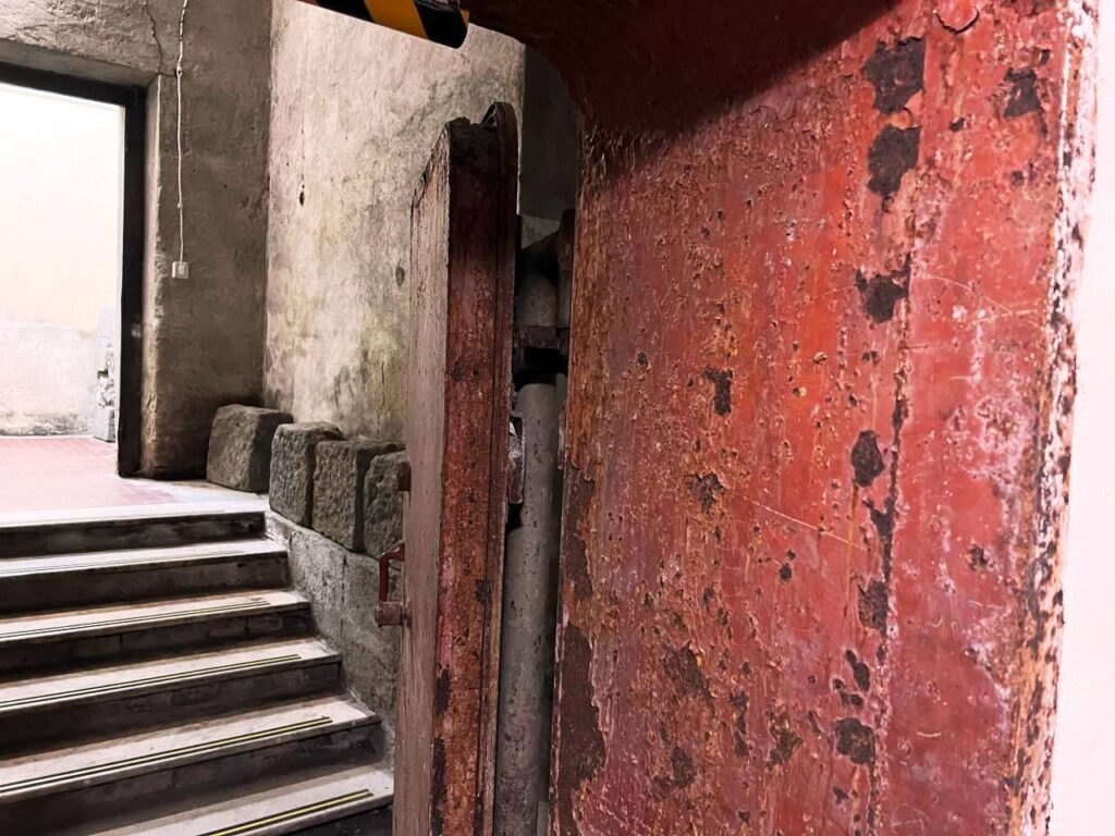 bunker anti bomba stazione centrale reggio calabria
