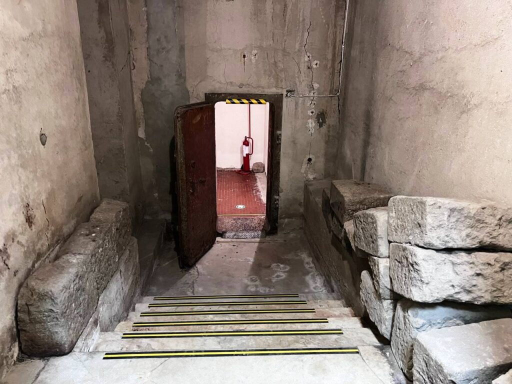 bunker anti bomba stazione centrale reggio calabria