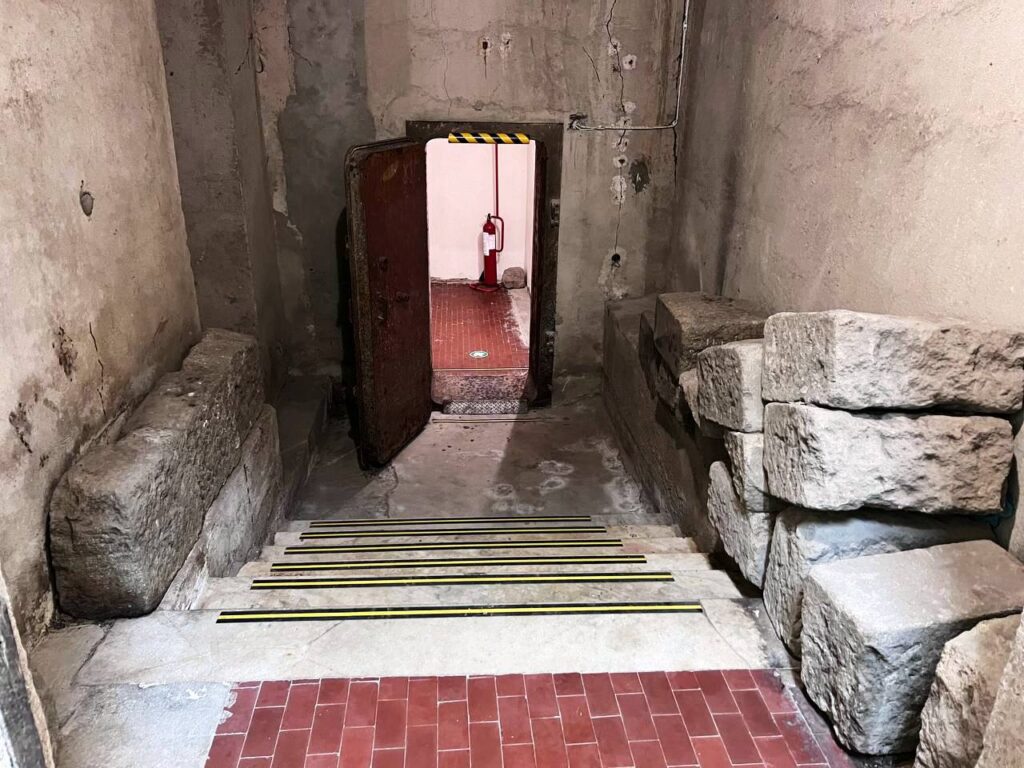 bunker anti bomba stazione centrale reggio calabria
