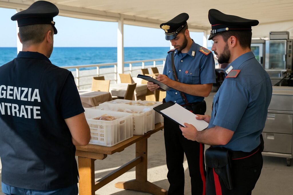 controlli carabinieri alimenti lido