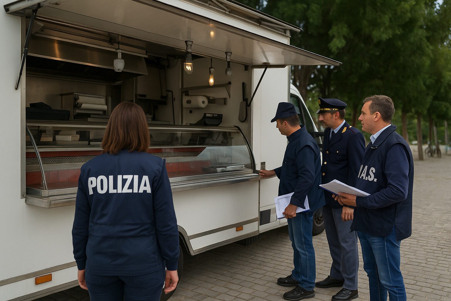controlli polizia food truck