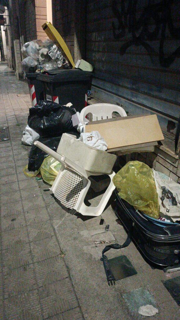 degrado centro storico