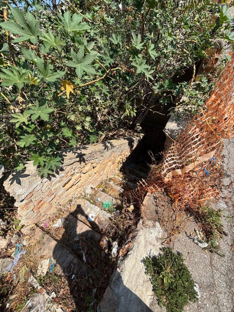 degrado via villini svizzeri