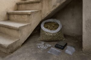 droga sotto la scala