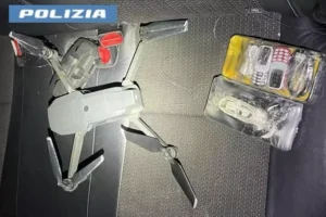 drone cellulari carcere polizia catania