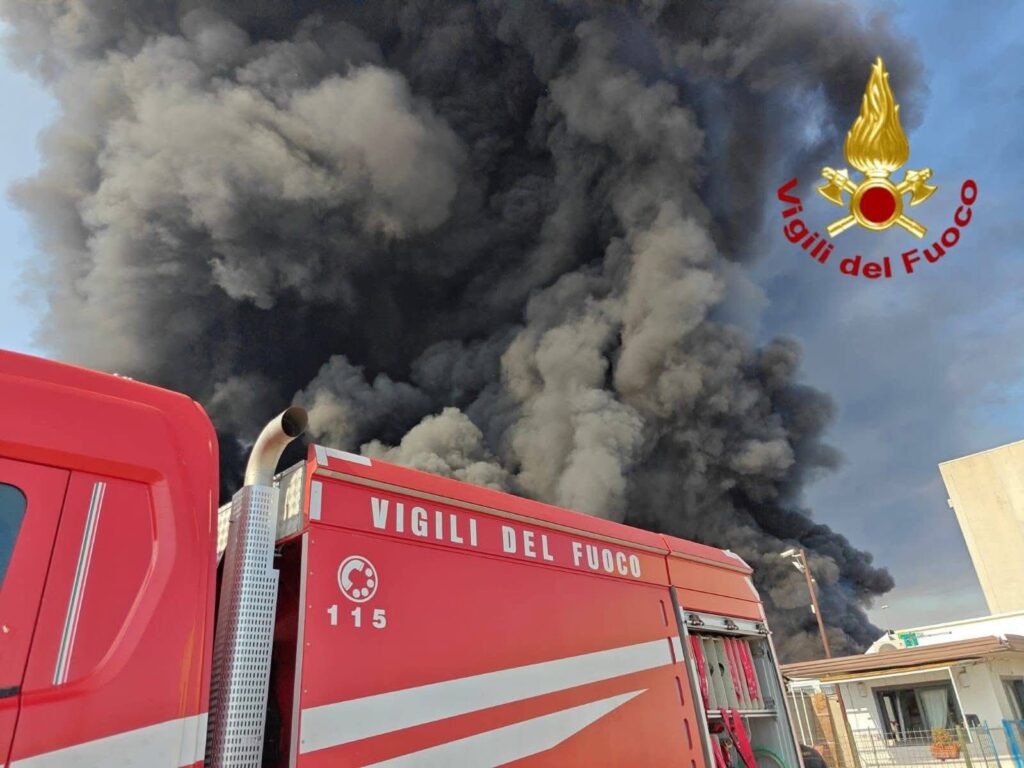 incendio catania