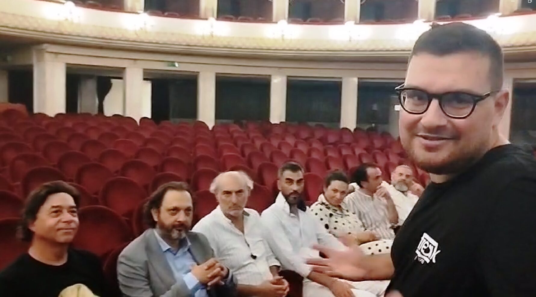 intervista al cast della vedova allegra