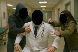 medico pronto soccorso aggredito