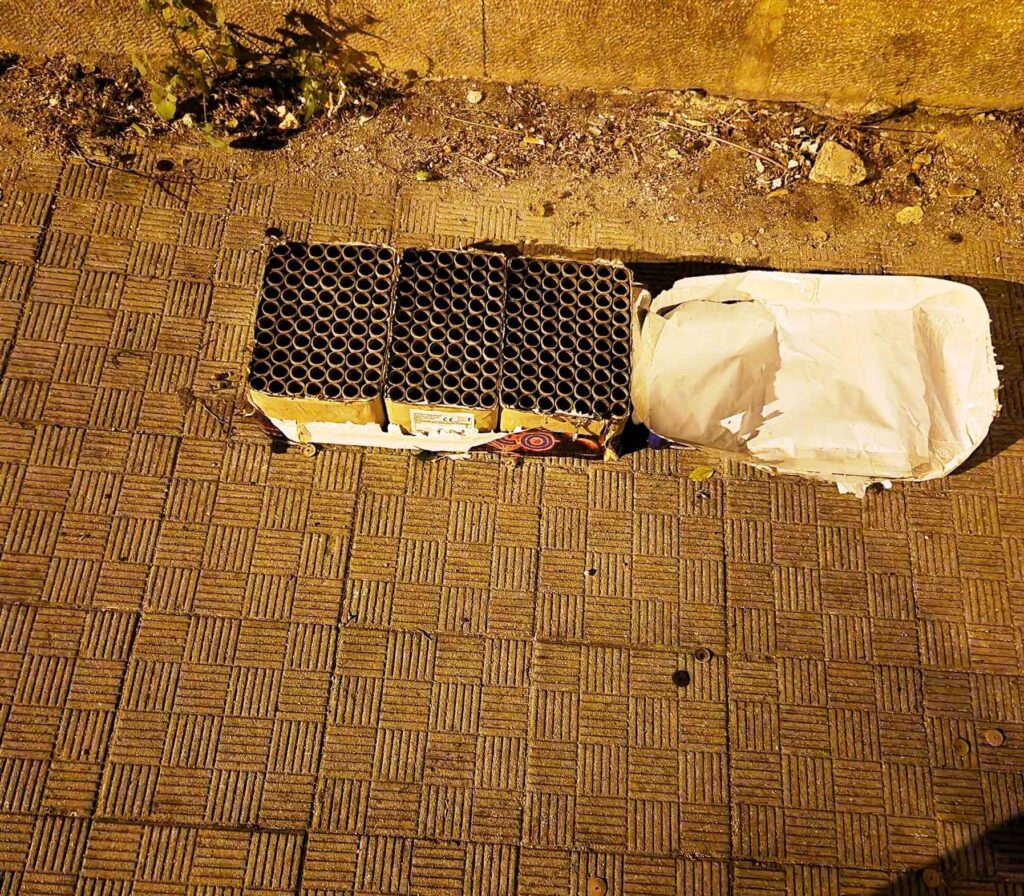 resti fuochi d'artificio