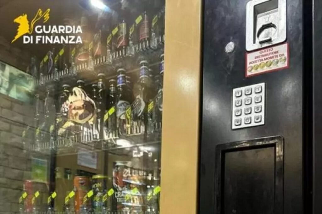 sequestro distributori finanza