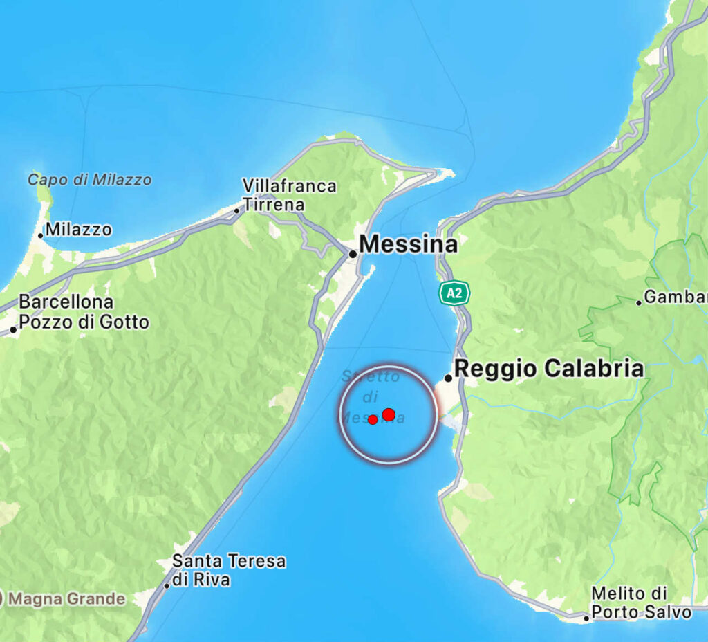 terremoto stretto