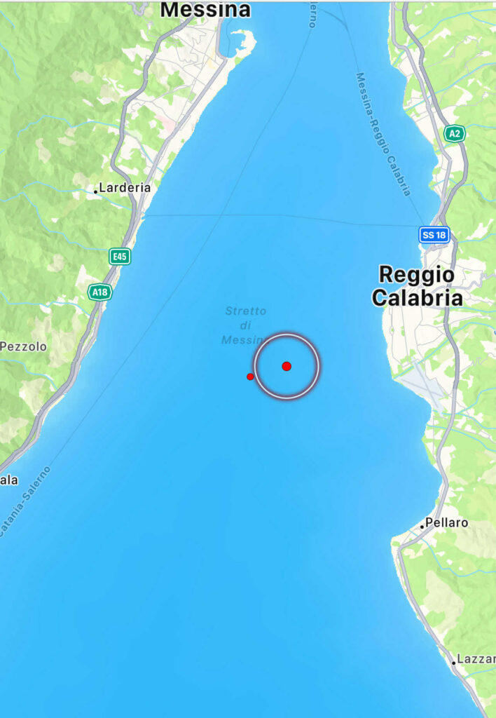 terremoto stretto