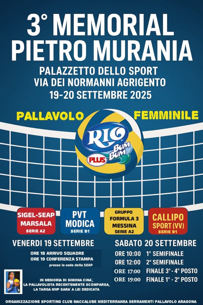 3° Memorial Pietro Murania
