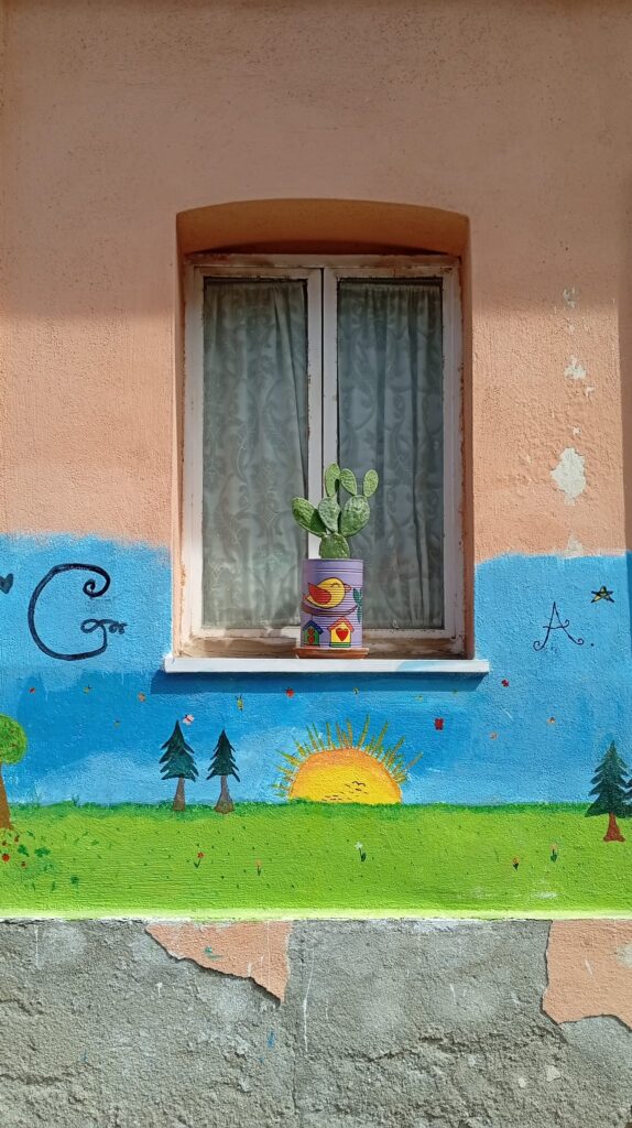 Allestimenti iniziativa arte e fiori croce valanidi bovetto