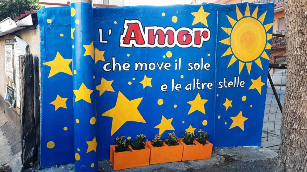 Allestimenti iniziativa arte e fiori croce valanidi bovetto