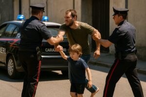 Papà e figlio carabinieri