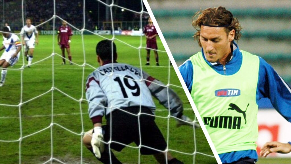 Baggio e Totti al Granillo