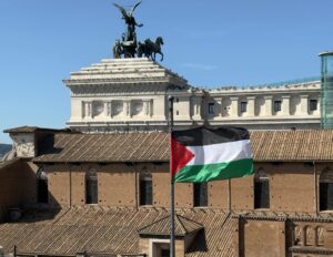 Bandiera Palestina Campidoglio