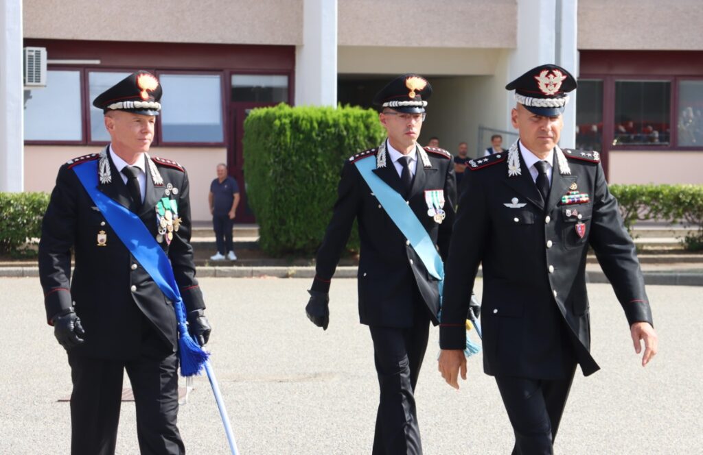 Carabinieri passaggio di consegne