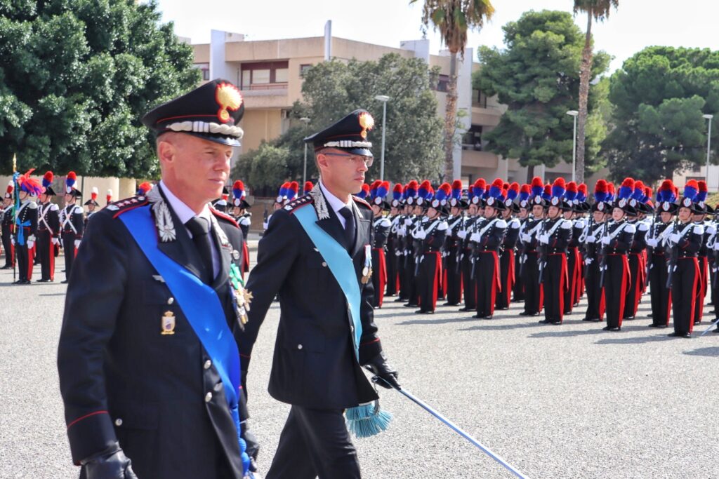 Carabinieri passaggio di consegne