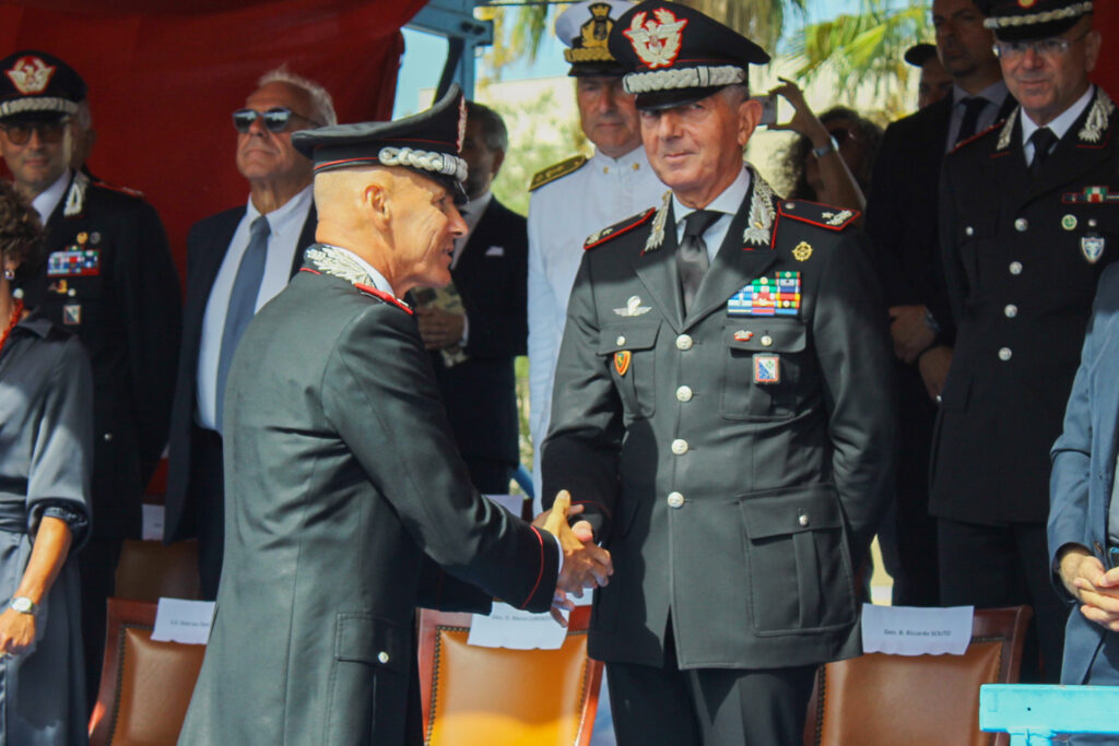 Carabinieri passaggio di consegne