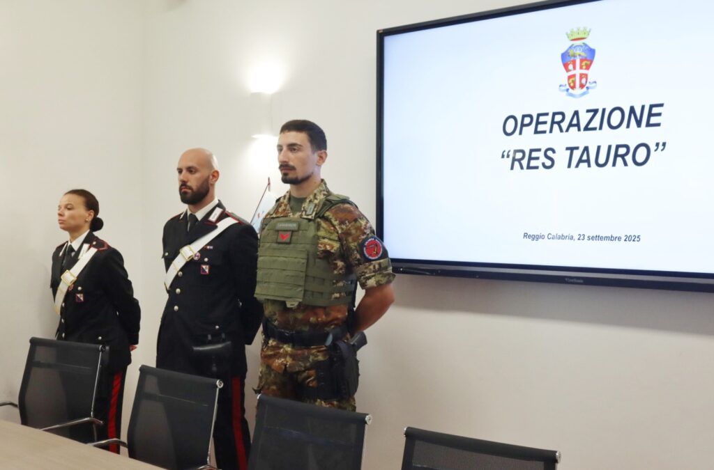 Conferenza stampa Arresti 'Ndrangheta Gioia Tauro