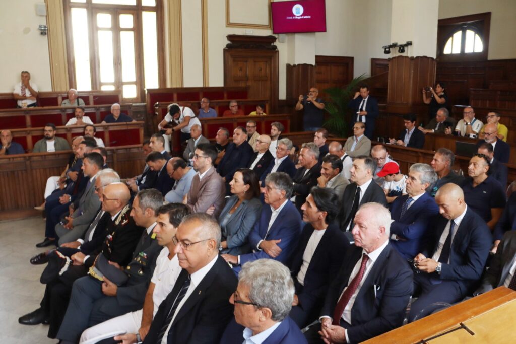 Consegna cittadinanza onoraria di Reggio Calabria Gianni Infantino