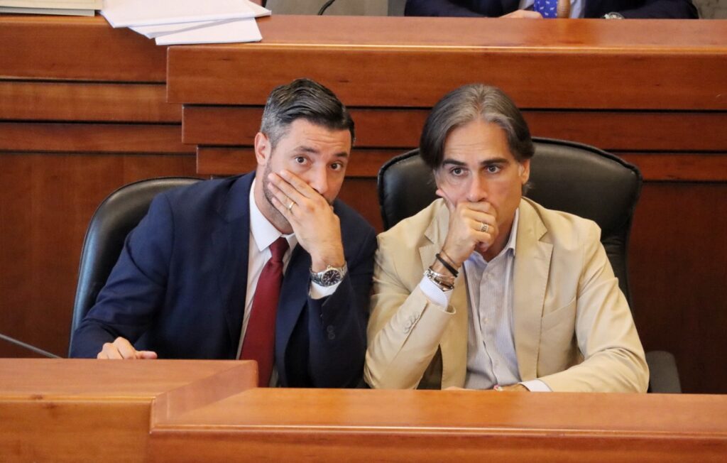 Consiglio Comunale Reggio Calabria Palazzo Alvaro 22 settembre 2025 Romeo e Falcomatà