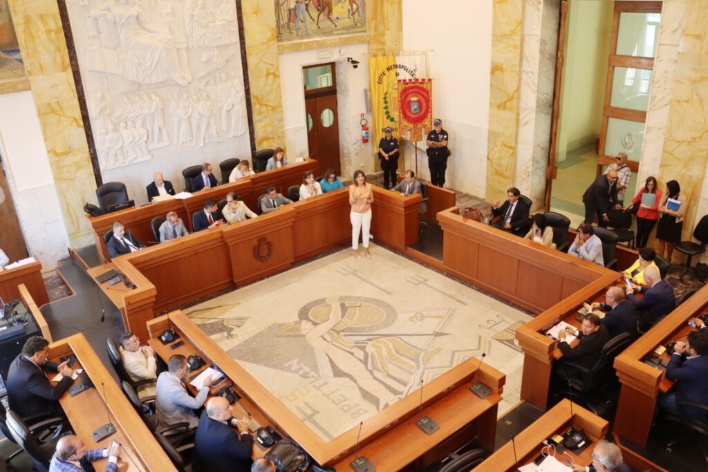 Consiglio Comunale Reggio Calabria Palazzo Alvaro 22 settembre 2025