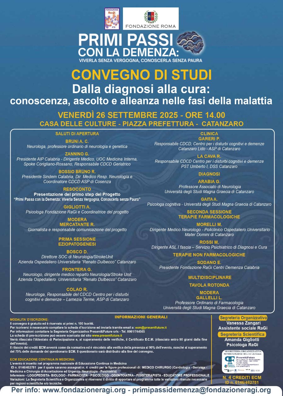 Convegno Primi passi con la demenza