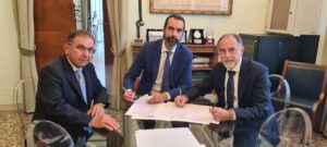 Da sin.Campagna, Basile e Lombardo